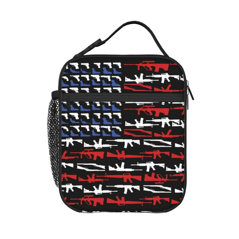 American Flag Lunch Boxes