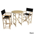 thumbnail image 1 of Zew  Handcrafted Round Natural Bar Height Pub Set, 1 of 5