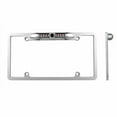 thumbnail image 2 of 12V Car Front or Rearview Reverse Camera 8 IR Night Vision US License Plate Frame Silver, 2 of 10