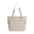 thumbnail image 2 of Bolso tote de nailon para mujer, bolso de hombro de gran capacidad | Bolso de mano impermeable para el día a día | Ideal para estudiantes, oficina, escuela y viajes., 2 of 5