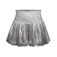 thumbnail image 1 of Pantalones de viento para niña, pantalones de animadora para mujer, pantalones cortos elásticos de cintura alta, pantalones deportivos sueltos, 1 of 5