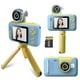 thumbnail image 1 of Cámara Videocámara Andoer Cámara digital para niños 1080P Mini cámara de video para niños 40MP Pantalla IPS de 2.4 pulgadas Lente giratoria de 180 ° Batería incorporada Lindos marcos de fotos Jueg Andoer Videocámara, 1 of 7