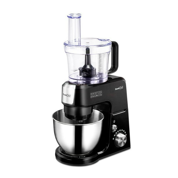 Geek Chef GM25S 2.6 Quart 7 Speed Tilt Head Stand Mixer Food Processor Chopper Walmart