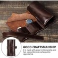 thumbnail image 4 of Watch Case For Men- Soft Leather Watch Organizer- Vintage Watch Display Case, Full Protection During For Watch Jewelry, 4 of 5