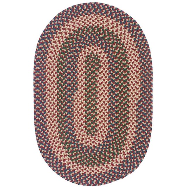 Brook Farm BF92R120X120 Brook Farm - Burgundy 10 ft. round Rug