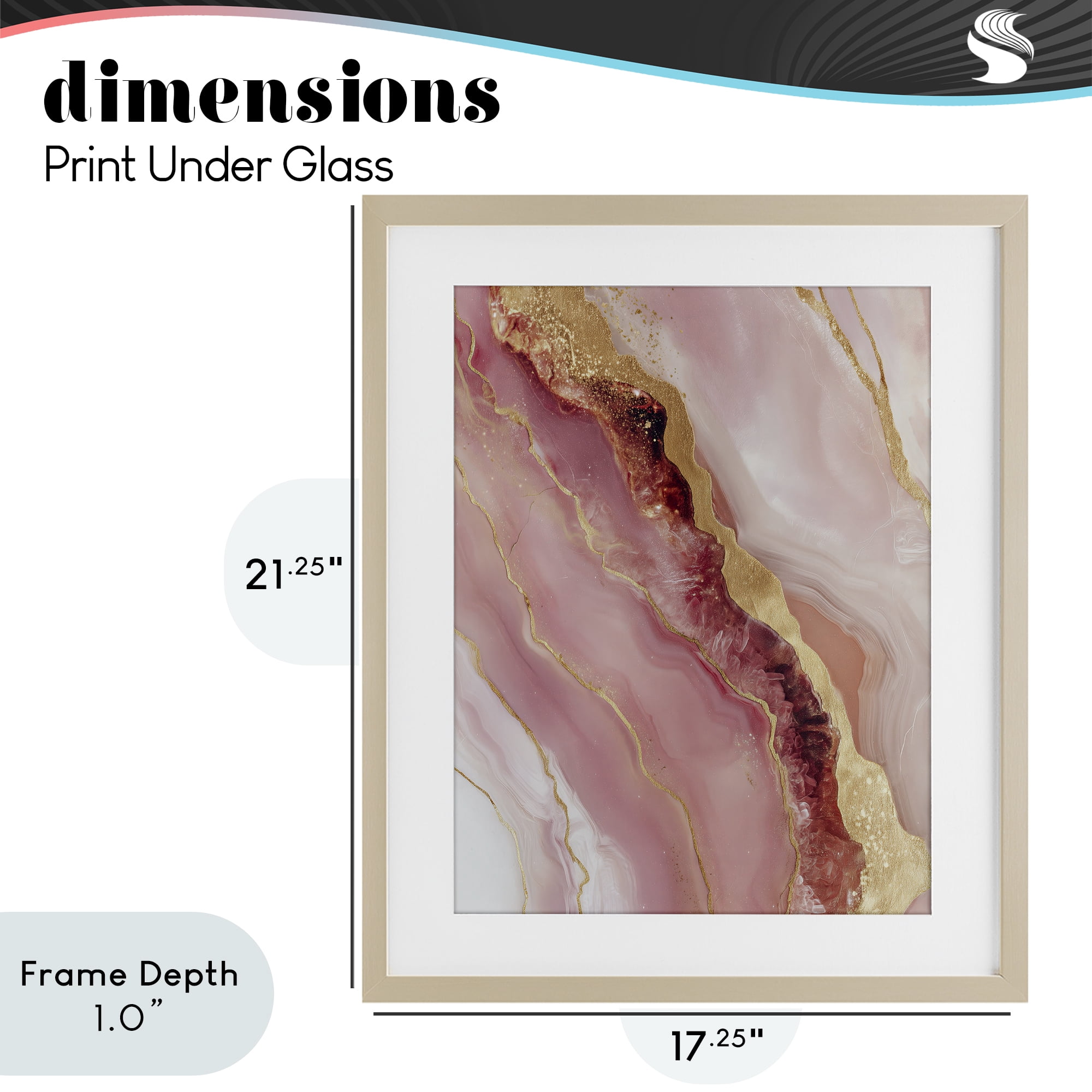 Stupell Industries Celestial Cross Section Birch Framed Print Under Glass, design by Svetlana Aleynikova