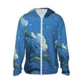 thumbnail image 2 of Lsque Hibiscus Flowers Calm Water UPF 50+ Lightweight Sun Protection Men's Women's Long Sleeve Shirt, Hoodie Performance -3X-Large, 2 of 9