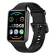 thumbnail image 2 of Bandas de repuesto para reloj inteligente, correa de silicona suave para reloj inteligente, color negro, 2 of 5