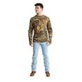 thumbnail image 4 of Realtree Men's Long Sleeve Camo Hunting Bamboo Shirt, Realtree  Advantage Classic Camo, Sizes S-5XL, 4 of 6