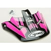 G-Max Visor for GM46.2 Race Helmet - XS/S - Black/Pink