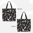 thumbnail image 2 of Balery Anchor Bolsa de Mano para Mujeres con Cremallera, Bolsa de Gimnasio con Compartimentos, Bolsa para Laptop, Bolsa para Trabajo, 2 of 7
