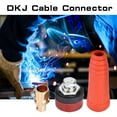 thumbnail image 3 of Conector rápido de soldadura, 1 pieza DKJ35-50 Conector de cable DKJ europeo rojo Conector de cable de soldadura Diseñado para el futuro, 3 of 9