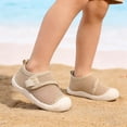 thumbnail image 2 of Ticikt Boys Summer Outdoor Sport Sandals Lightweight Breathable Kids Hiking Water Shoes for Children Play,Color:Beige, 2 of 4
