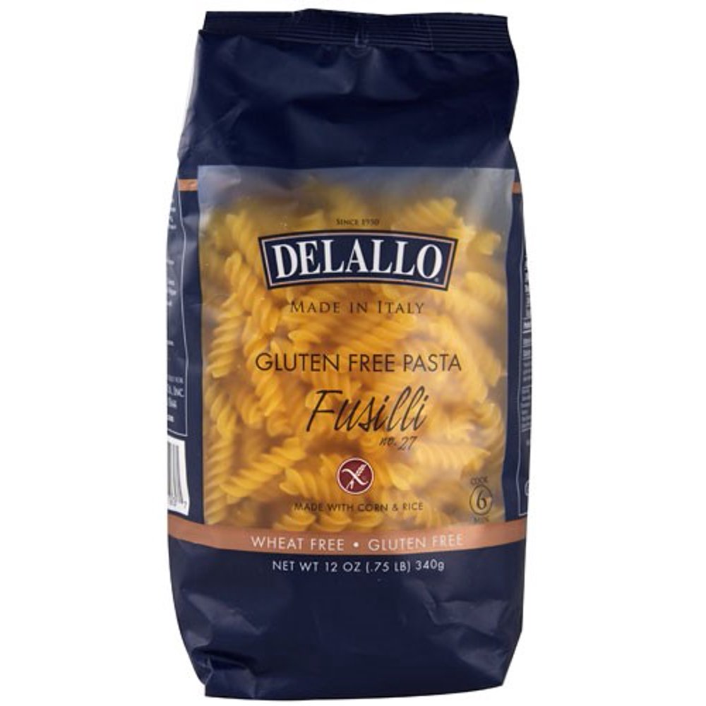 Delallo Pasta Gluten Free Crnrce Fusilli