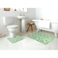 thumbnail image 4 of Honeii Cartoon Avocado Pattern Bathroom Anti-Skid Pad Bathroom Mat Vintage Seamless Pattern Not-Slip Toilet Rug Set, 4 of 6