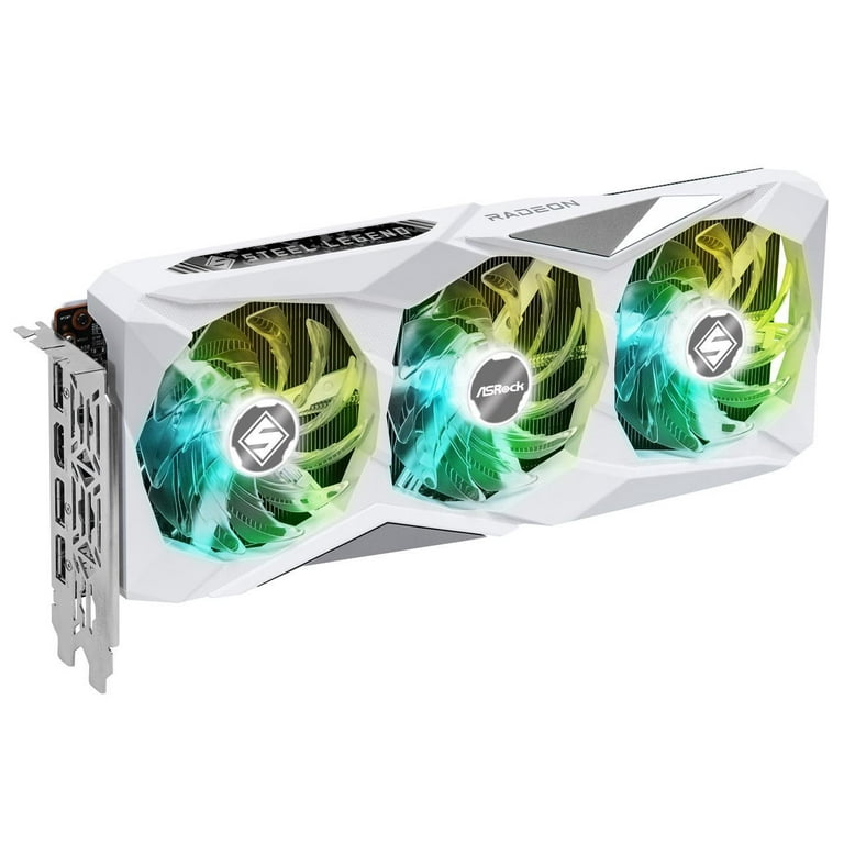 ASRock Steel Legend Radeon RX 7600 Graphics GPU, 8GB GDDR6