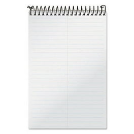 Docket Gold Steno Pads, Gregg Rule, Frosted White Cover, 100 White (Heavyweight 20 lb Bond) 6 x 9 Sheets Docket Gold Steno Pads, Gregg Rule, Frosted White Cover, 100 White (Heavyweight 20 lb Bond) 6 x 9 Sheets