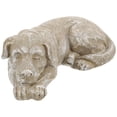 thumbnail image 1 of Miangastore Statue Cadeau Commémoratif pour Chien Ornement de Chien Pierre Commémorative en Résine Pierre Commémorative pour Animaux de Compagnie pour Jardin, 1 of 9