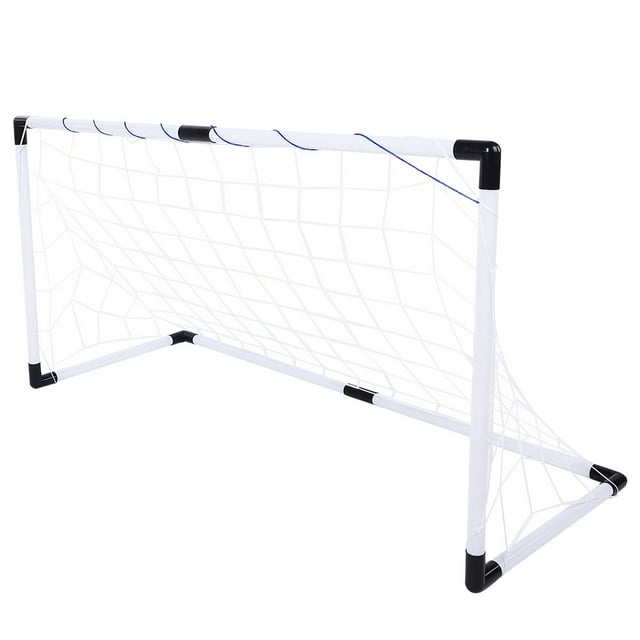Niños Plegables al Aire Libre, Kit de Puerta de Portería de Fútbol Con Pelotas, Puerta de Fútbol, Bomba de Fútbol, Juguetes de Abrenamiento para Niños