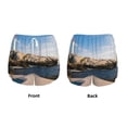 thumbnail image 3 of Daiia Lighthouse Pattern Women's 2 in 1 Running Shorts - Lightweight Athletic Workout Gym Yoga Shorts Liner with Phone Pockets-Large, 3 of 7