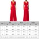 thumbnail image 2 of Monos Elegantes Mamelucos sin espalda para mujer Traje de dama de oficina con cuello en V profundo y hombros descubiertos (Rojo M) Ygjytge para Mujer Rojo T M, 2 of 9