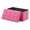 Dark Pink, variant on MoNiBloom 30" Folding Storage Ottoman Bench, PU Leather Collapsible Footrest Ottoman with Storage, for Living Room Bedroom Entryway, Black