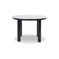thumbnail image 4 of Signature Design by Ashley Xandrum Round Dining Room Table with Faux Marble Top, Black, 4 of 6