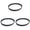 Black 3PCS, variant on YWIYIUD 1PC Practical Replacement Belt for Vacuum Cleaner Durable Vacuum Belt Replacement Part for 2252 2260 2259 1793 1792 2254 22543 21K3 22 3522 3545 35451 35455 3590