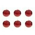 thumbnail image 3 of Mega Candles 6 Pcs Bougie Boule Ronde Rouge Non Parfumée, Bougies en Cire de Qualité Supérieure Coulées à la Main 3 Pouces x 3 Pouces, Déco Maison, Réceptions de Mariage, Showers de Bébé, Anniversaires, Célébrations, Cadeaux de Fête et Plus, 3 of 4