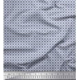 thumbnail image 1 of Soimoi Blue Georgette Viscose Fabric Artistic Geometric Print Sewing Fabric Yard 42 Inch Wide, 1 of 5