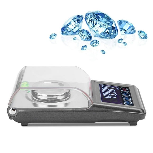 Scale,Jarchii Electronic Scale, 0.0001g 50g g/ct/DWT/ozt/gn/Tl/OZ High Electronic Digital Balance Scale Jewelry Weight Gram Scales for Cooking Weighing Jewelry