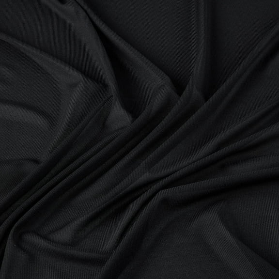 Zelouf Black Triple Mesh , Sewing, DIY, Crafts Fabric by the Yard, Black, 3 Yard