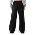 thumbnail image 4 of Sweatpants Women Baggy Wide Leg Low Rise Sweat Pants Y2k Athletic Pants for Women Loose Fit Comfy Pants, 4 of 7