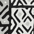 thumbnail image 2 of Wild Apple Portfolio 20x20 Gold Ornate Wood Framed with Double Matting Museum Art Print Titled - Kuba Cloth I Square I BW, 2 of 4