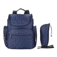 thumbnail image 1 of para pañales Bolsa de momia de gran capacidad, multifunción Bolsas para pañales para el atención del bebé, resistente , Azul oscuro Hugo Organizador de pañales, 1 of 10