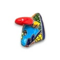 thumbnail image 3 of Artisan Crafted Talavera Bull Statue | Handmade Mexican Wall Decor, 3 of 6