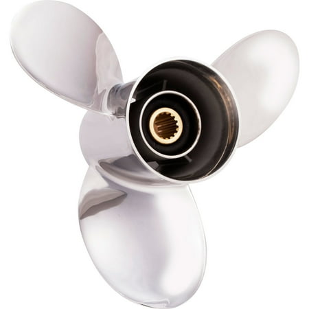UPC: 0824375013171 | Solas 3441-133-17 Titan Stainless Steel 3-Blade Boat Propeller – RH  13.25 In. Diameter x 17 In. Pitch
