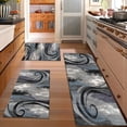 thumbnail image 2 of Kitchen Rugs Sets of 3 Non Slip Washable Kitchen Mats for Floor, Waterproof Kitchen Runner Rug, Floor Mat Carpet for Entryway, Laundry, Sink, Hallway, Bathroom, 2 of 12
