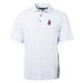 thumbnail image 2 of Men's Cutter & Buck White Washington State Cougars Virtue Eco Pique Tile Recycled Polo, 2 of 3