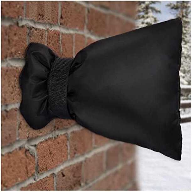 2 Piezas Cubierta Exterior para Grifo para Invierno Las Grandes Cubiertas para Grifo Exterior Protegerán Su Grifo Exterior Chaqueta para Grifo Impermeable y Engrosada La Cubierta A