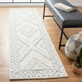 thumbnail image 2 of SAFAVIEH Casablanca Lidija Geometric Runner Rug, Ivory/Grey, 2'3" x 8', 2 of 7