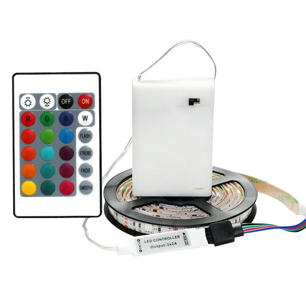 Rosarivae LED Strings Lights Battery Box Power Strip Light Household