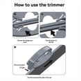 thumbnail image 2 of Practical Ski Sharpeners Snowboard Sharpener Metal Plastic for Skiing Snowb Repair and Maintenance Tool Repair Tool,1 set * snowboard maintenance tools, 2 of 5