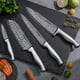 thumbnail image 5 of Juego de cuchillos Astercook de 15 piezas con bloque afilador incorporado, 5 of 9
