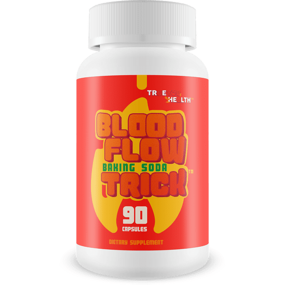 Baking Soda Trick for Men - Our Best Blood Flow Pills - Male Circulation Supplement for Advanced Blood Flow Care - Natural Circulation Supplements - Blood Circulation Supplements for Men