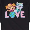 thumbnail image 3 of Paw Patrol - Love Earth - Toddler And Youth Long Sleeve Graphic T-Shirt, 3 of 6