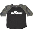 thumbnail image 3 of Inktastic Cleveland Heart Solid White Boys or Girls Toddler T-Shirt, 3 of 5