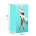 thumbnail image 5 of Cartoon Anime Girl Tissue Box Flying Skirt Tissue Box,B, 5 of 5