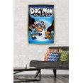 thumbnail image 2 of Dog Man - Dog Man And Cat Kid Book Cover Wall Poster, 22.375" x 34" Framed, 2 of 5