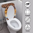 thumbnail image 3 of ZIATUBLE Aztec Tribal Toilet Lid Cover Set 2 Piece Highland Cow Toilet Seat Covers for Bathroom Sets Sunflower Toilet Seat Lid and Tank Covers for Home Bathroom Decoration, 3 of 7